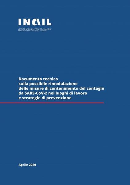 Fase 2: on line il nuovo documento tecnico elaborato dall’Inail.
